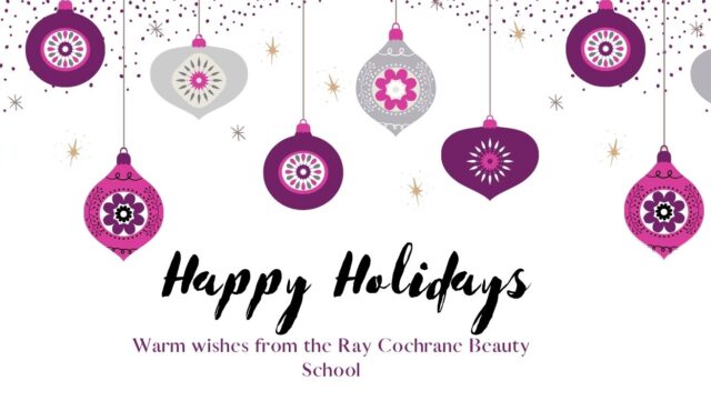 Happy Holidays from Ray Cochrane Beauty School